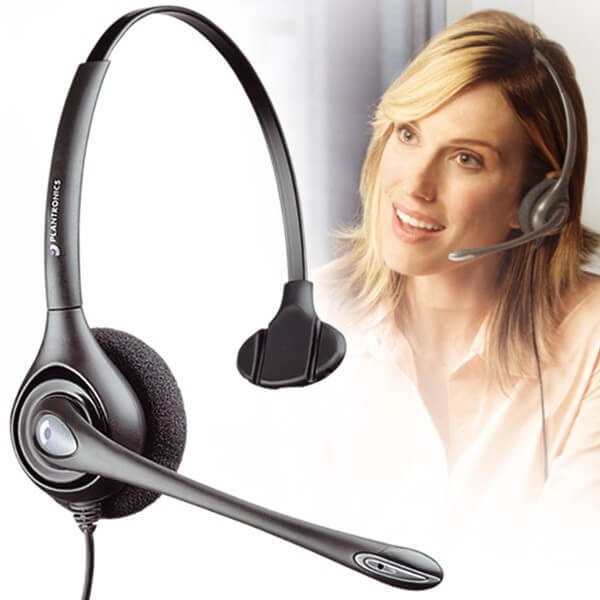 Plantronics HW251 N Monaural Headset - New - Image 3
