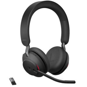 Jabra Evolve2 65 Stereo MS Teams Certified UC Bluetooth Headset – Refurbished