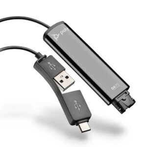 Poly DA75 USB-A and USB-C to QD Adapter - New