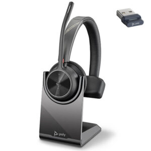 Poly Voyager 4310 UC USB-A MS Teams Headset - Refurbished With Stand