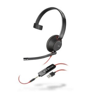 50 x Plantronics Blackwire C5210 Mono USB A Headset - Refurbished